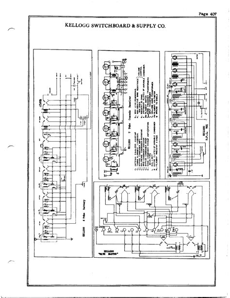 telephone switchboard diagram 